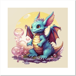 Bubble Dragon Posters and Art
